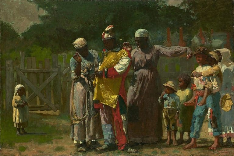 “Dressing for the Carnival” by Winslow Homer – An Analysis