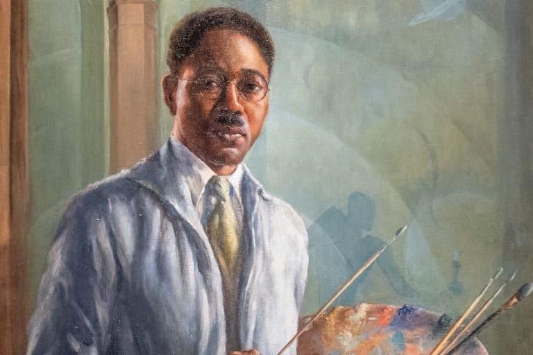 “The Negro in African Setting” by Aaron Douglas – An Analysis