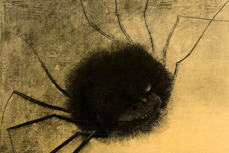 “The Smiling Spider” by Odilon Redon – A Creepy Painting Analysis
