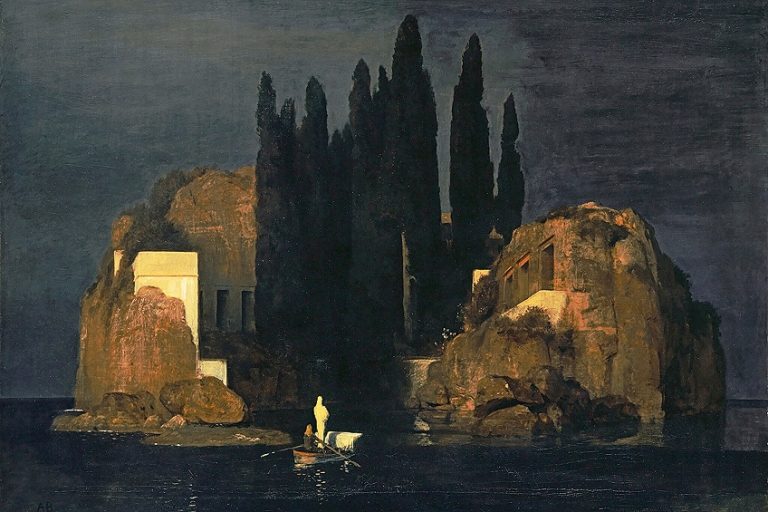 “Isle of the Dead” by Arnold Böcklin – Art of the Macabre