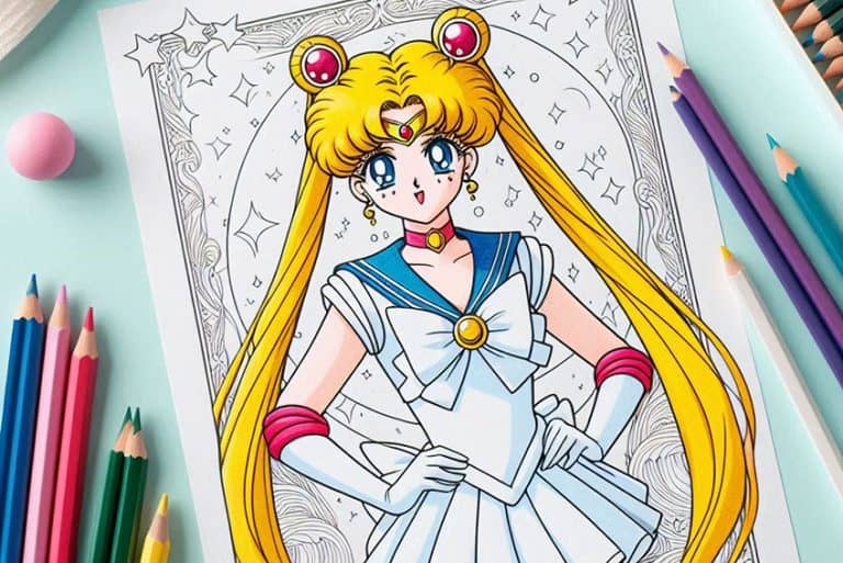 anime coloring pages