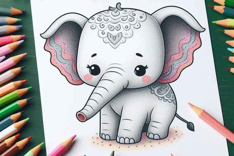 elephant coloring pages