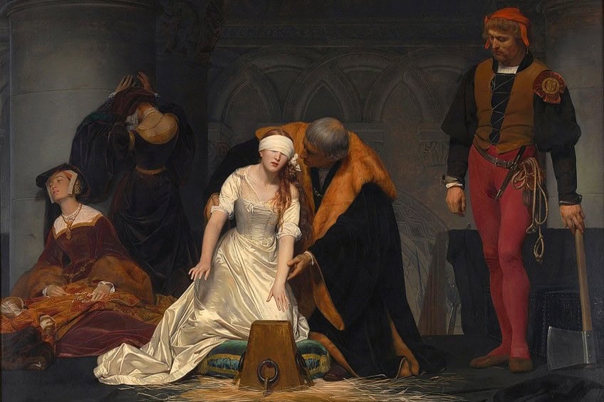 The Execution of Lady Jane Grey by Paul Delaroche