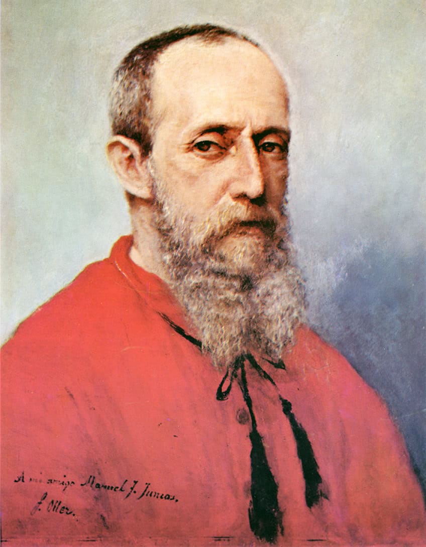 Self portrait of Francisco Oller