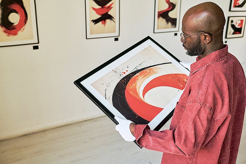 Giclee Print Display