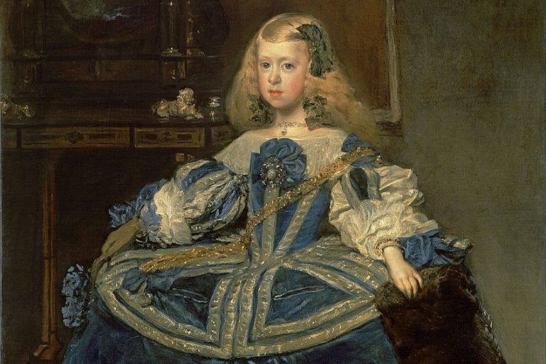 Infanta Margarita Teresa in a Blue Dress by Diego Velázquez