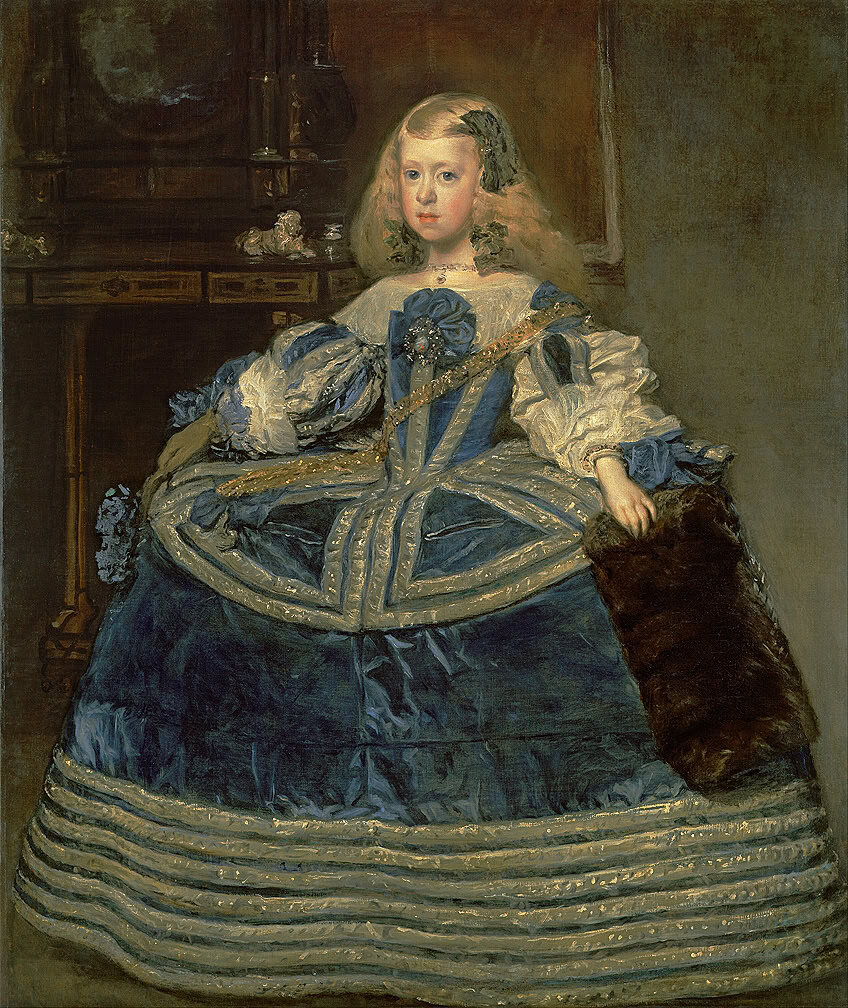 Infanta Margarita Teresa in a Blue Dress by Diego Velázquez Artist