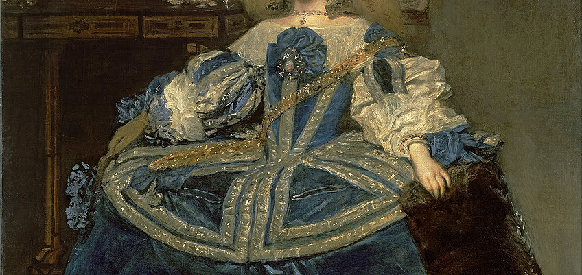 Infanta Margarita Teresa in a Blue Dress by Diego Velázquez Symbolism