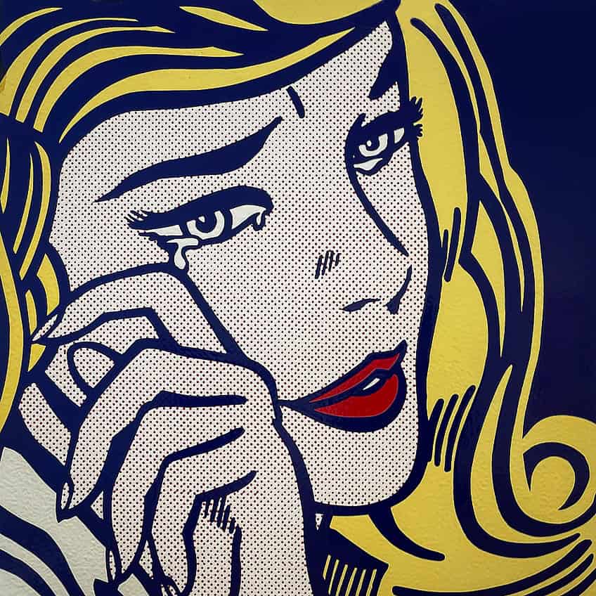 Crying Girl Roy Lichtenstein