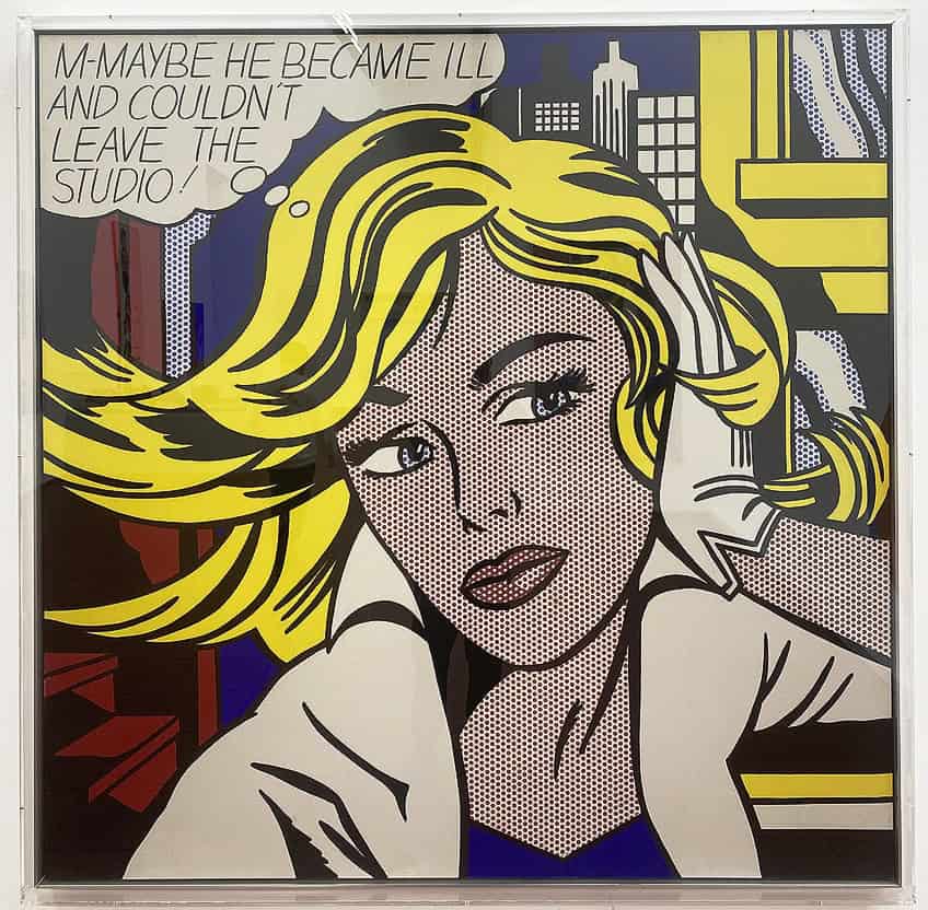 M Maybe Roy Lichtenstein