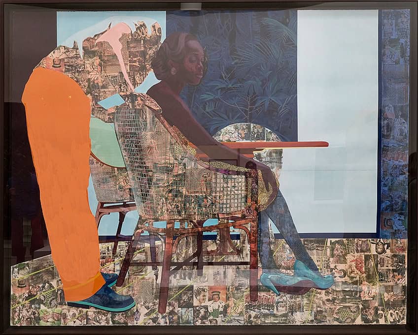 Art by Njideka Akunyili Crosby