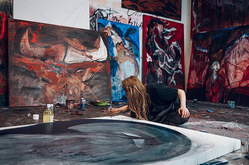 Danielle McKinney Composition of Painting
