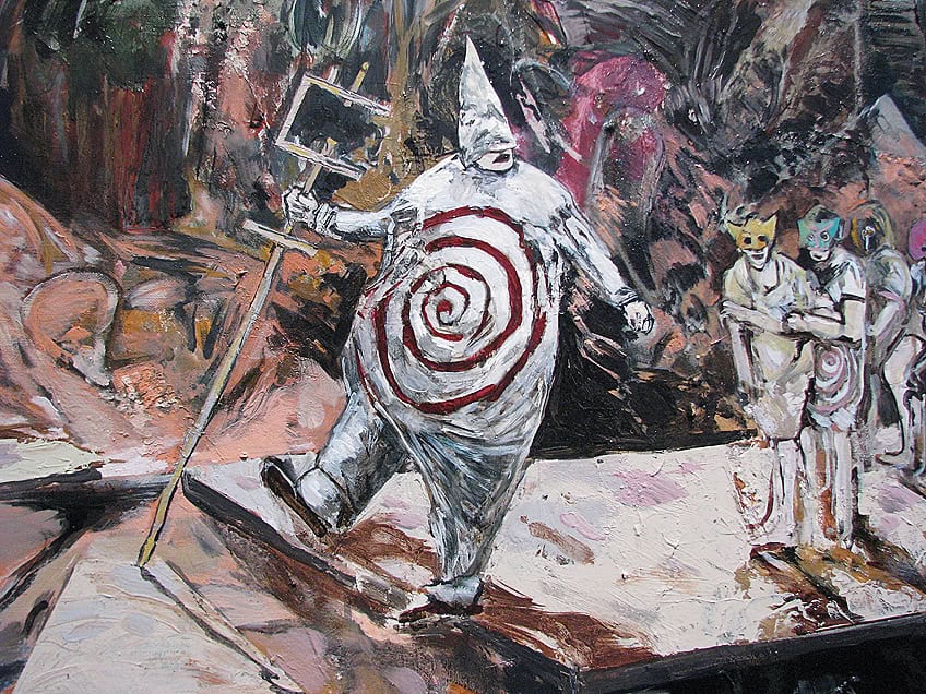 Hernan Bas Layered Art