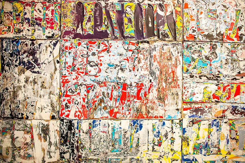 Mark Bradford Painting Techniques