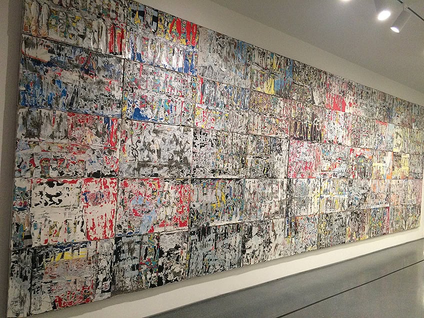 Mark Bradford Painting