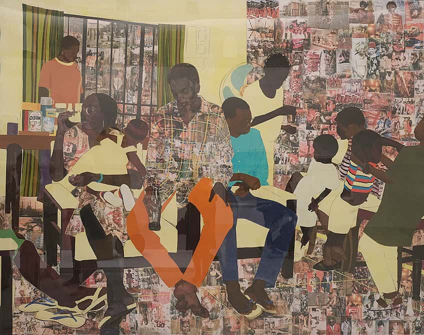 Njideka Akunyili Crosby Art Techniques