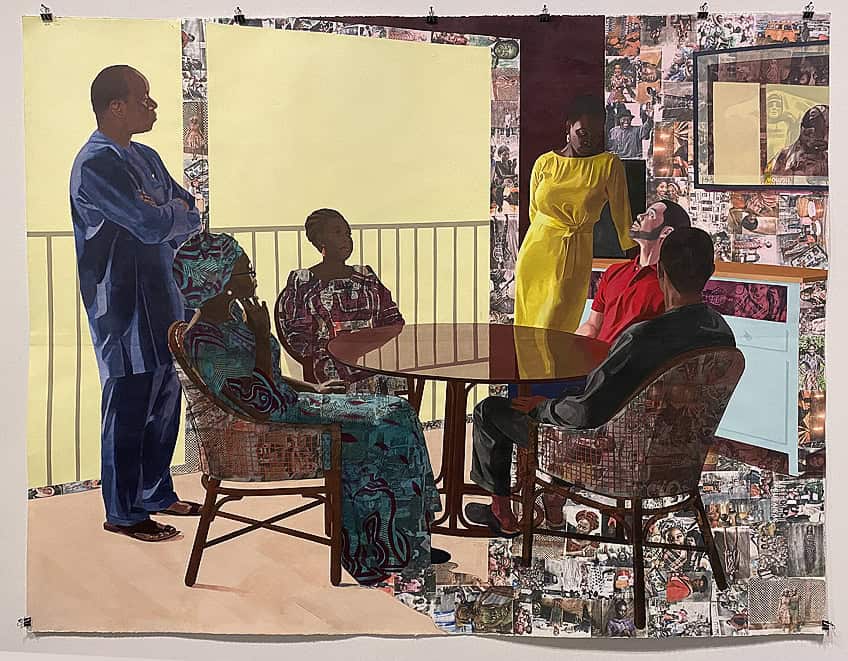 Njideka Akunyili Crosby Paintings