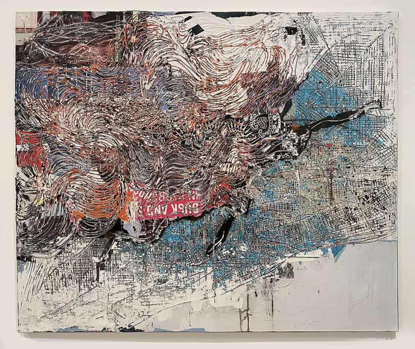 Paintings by Mark Bradford