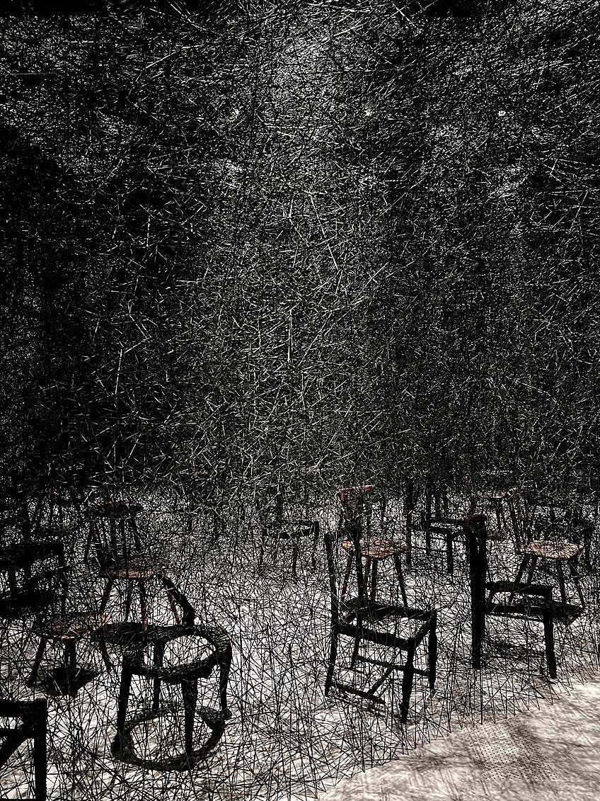 Art by Chiharu Shiota
