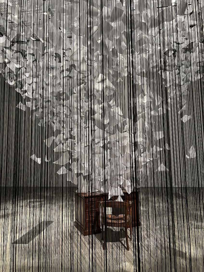 Chiharu Shiota Art Installation
