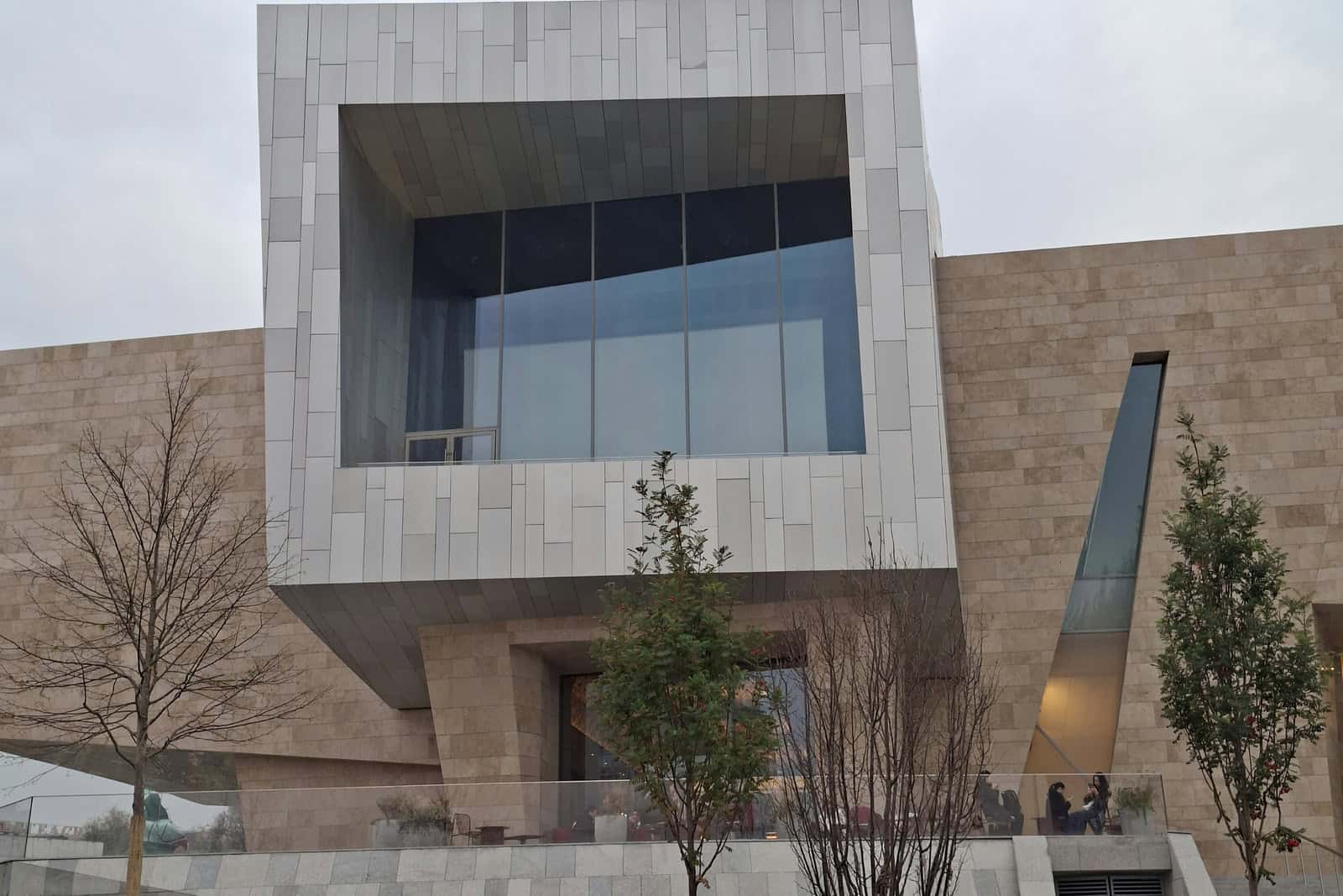 Exterior of Almaty Museum of Arts in Kazakhstan