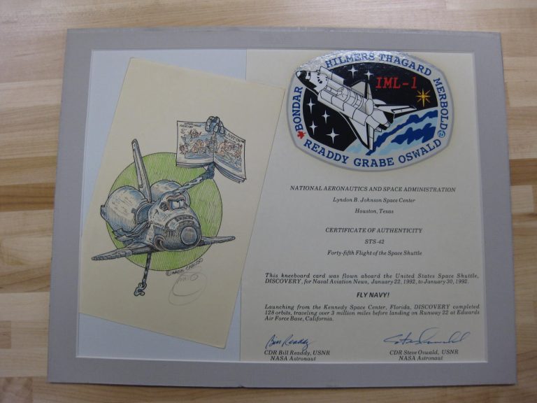 2012-69-2 Montage, Cartoon Kneeboard Card, Certificate of Authenticity (8147716183). Accession: 2012-69-2 Montage, Cartoon Kneeboard Card with Certficate of Authenticity. Cartoon o