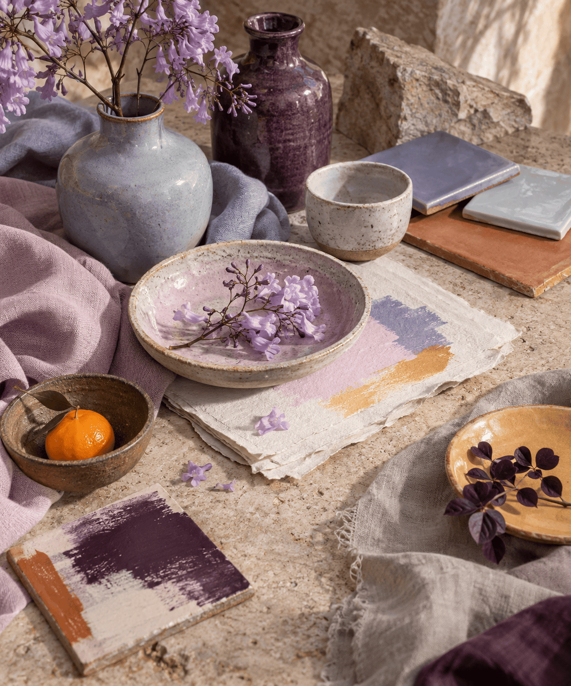 Colors That Start With J — Material study