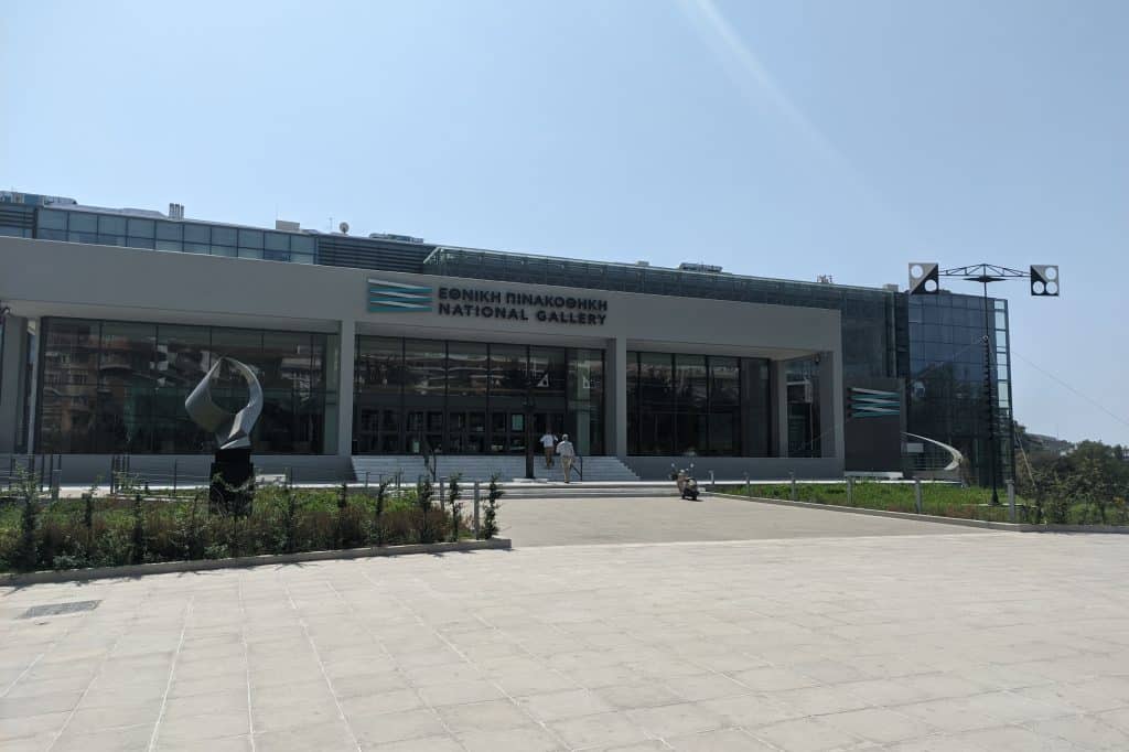 The exterior of the National Gallery of Greece in Athens, which is due to receive 29 works from the D.Daskalopoulos Collection.