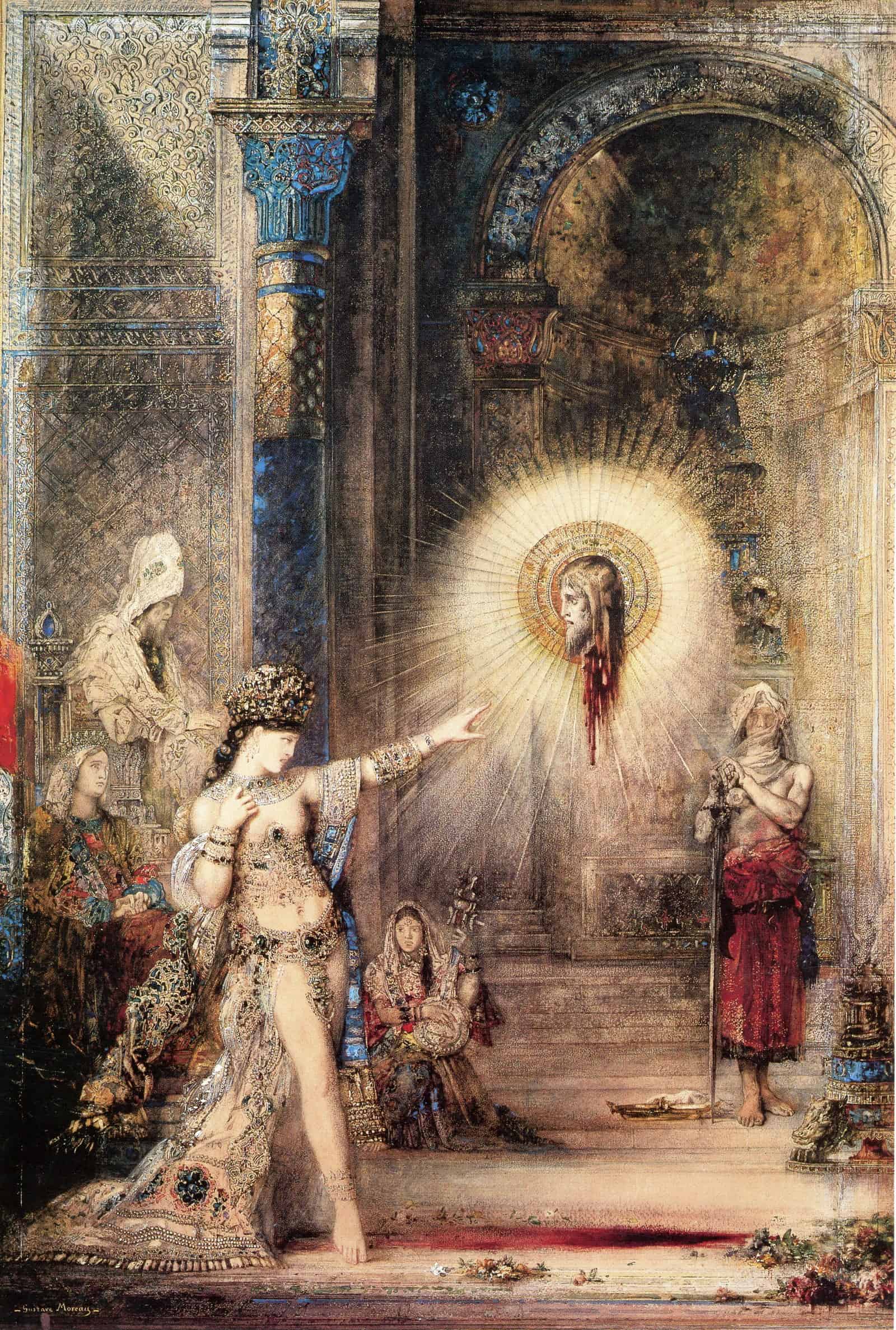 The Apparition, Gustave Moreau 1876. L'Apparition , 1876, Paris, musée d'Orsay.