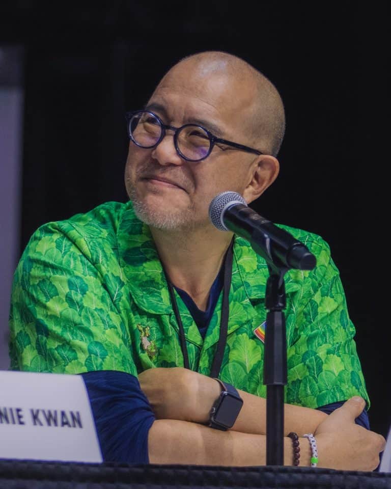 James Jean (born 1979), the Taiwanese-born American visual artist and former comic-book cover illustrator based in Los Angeles.