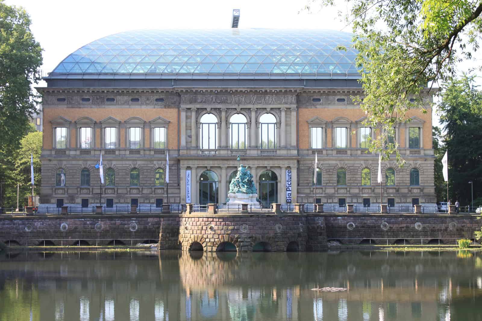 Exterior of the K21 museum in Düsseldorf’s Ständehaus