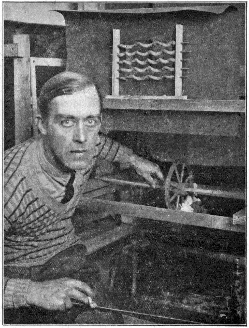 Portrait of Walter Ruttman, 1927. Portrait of Walter Ruttmann, 1927.