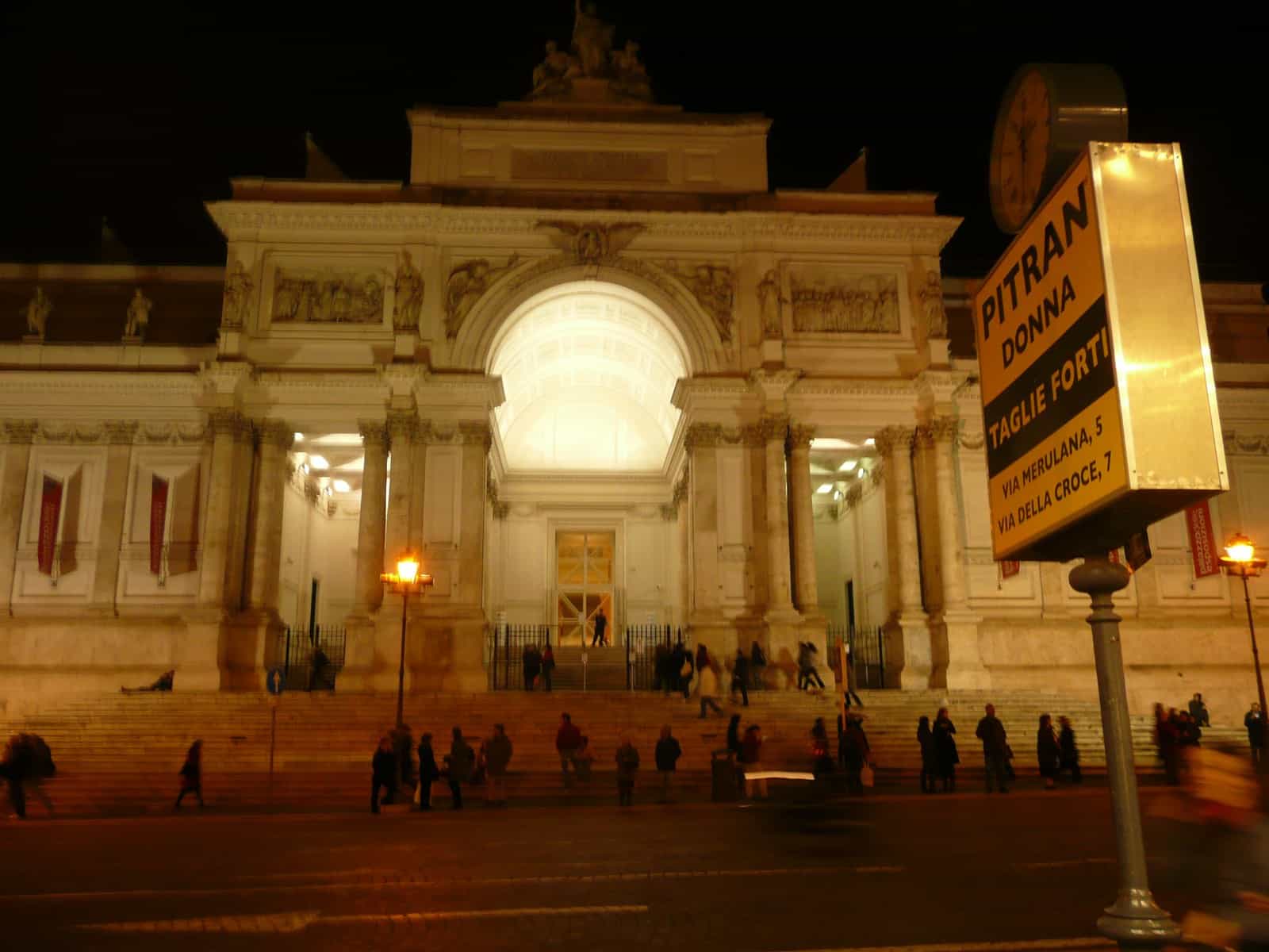 Rome palazzoesposizioni. Palazzo delle esposizioni in Rome.