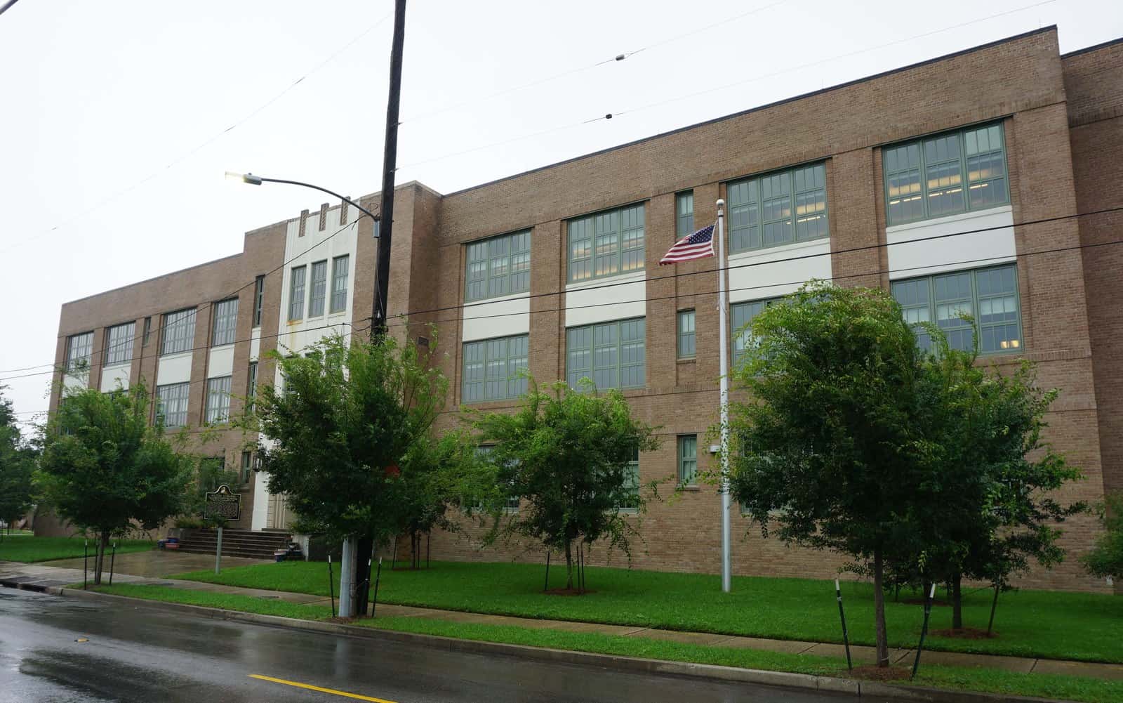 William Frantz Elementary School in New Orleans, photographed in 2017.