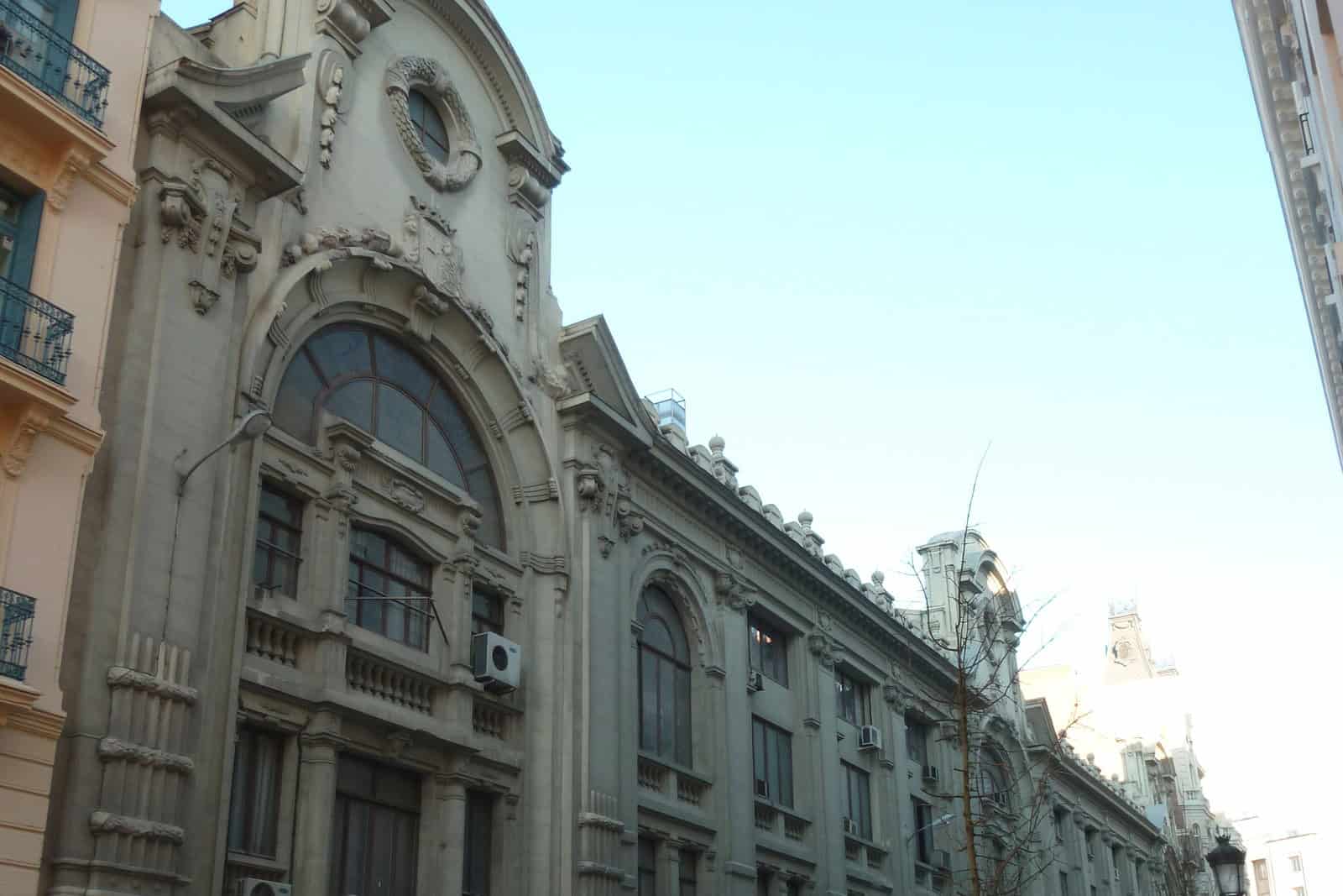 Façade of Madrid’s former Palacio del Hielo y del Automóvil, the planned second Thyssen venue.