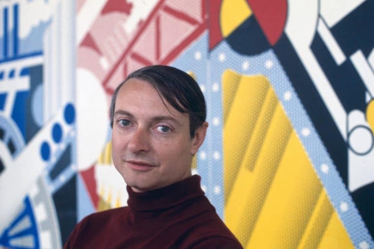 Roy Lichtenstein photographed in 1969.