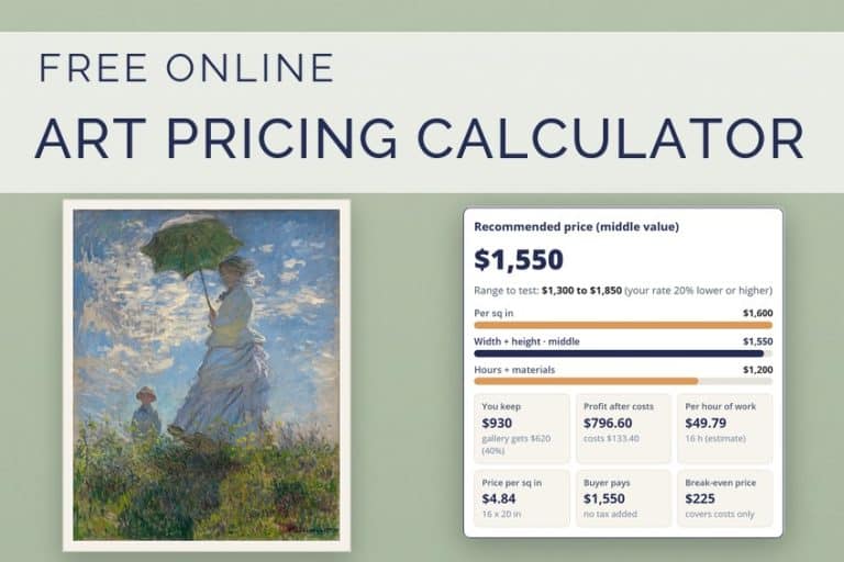 Art Pricing Calculator - free online tool