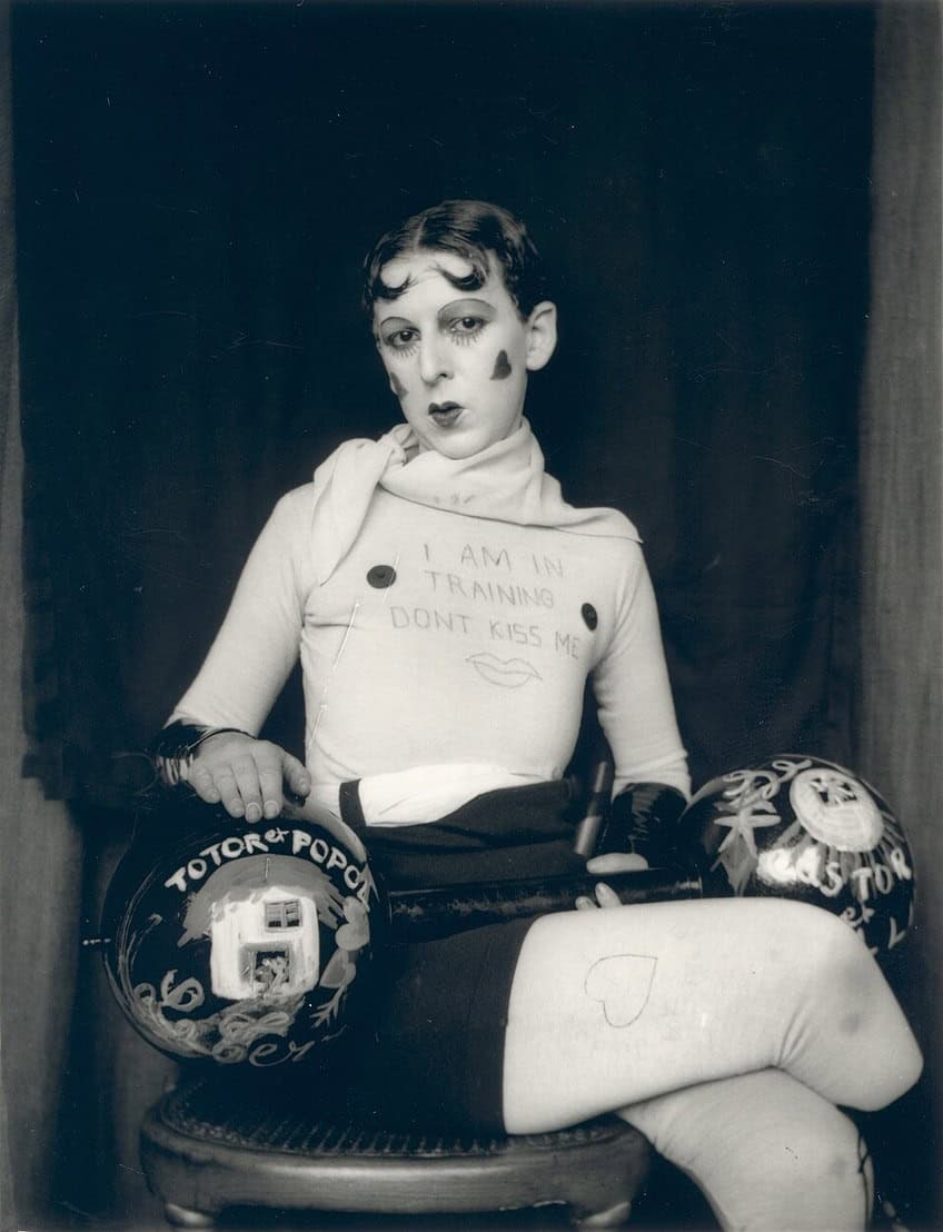 Claude Cahun, I Am in Training, Don't Kiss Me (1927)