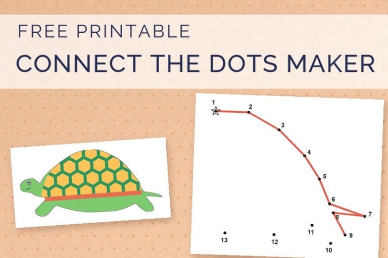 Connect the Dots Maker - free online tool