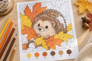Fall Color by Number