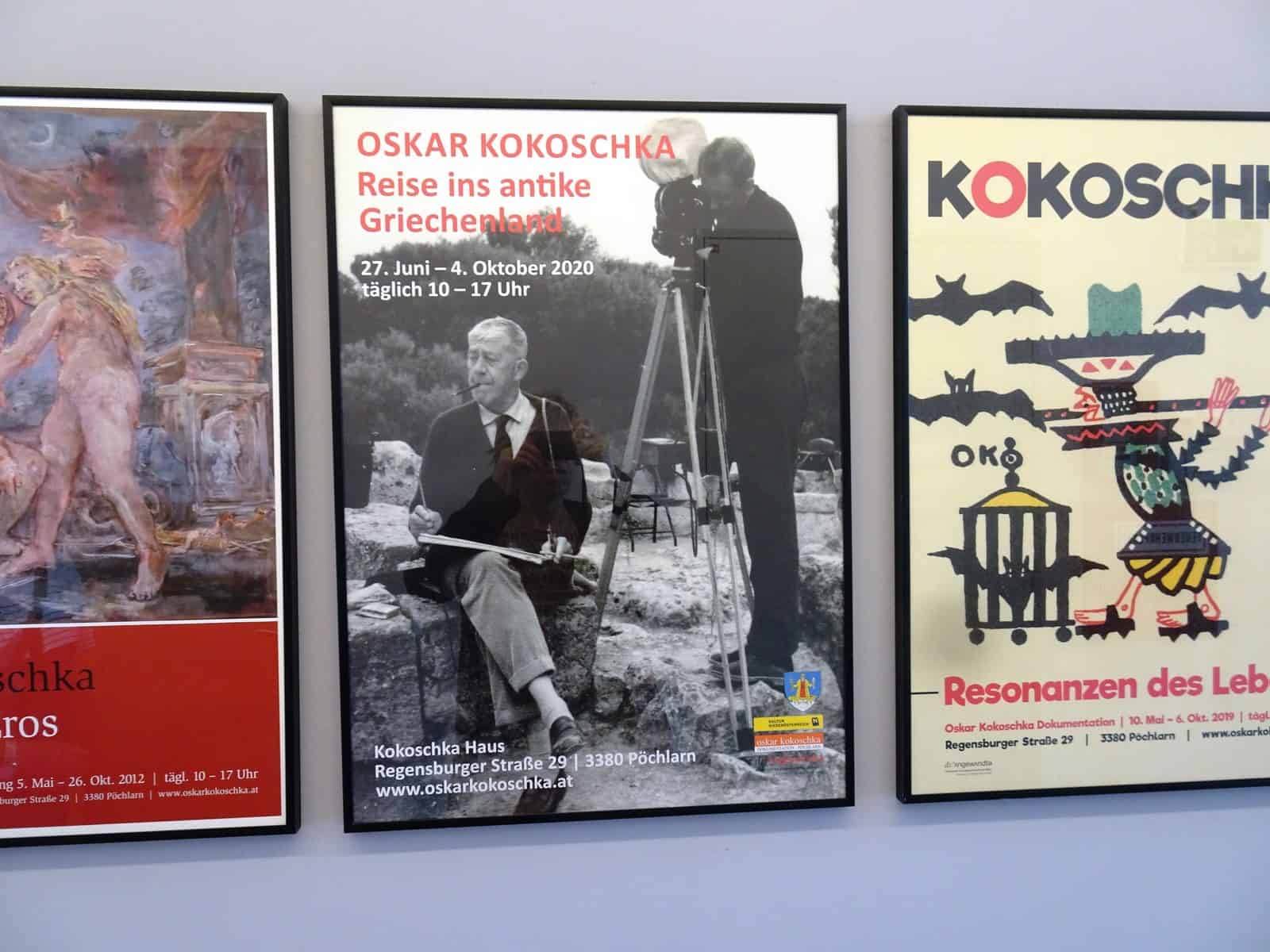 Kokoschka's birthplace in Pöchlarn, now a museum devoted to his life and work.