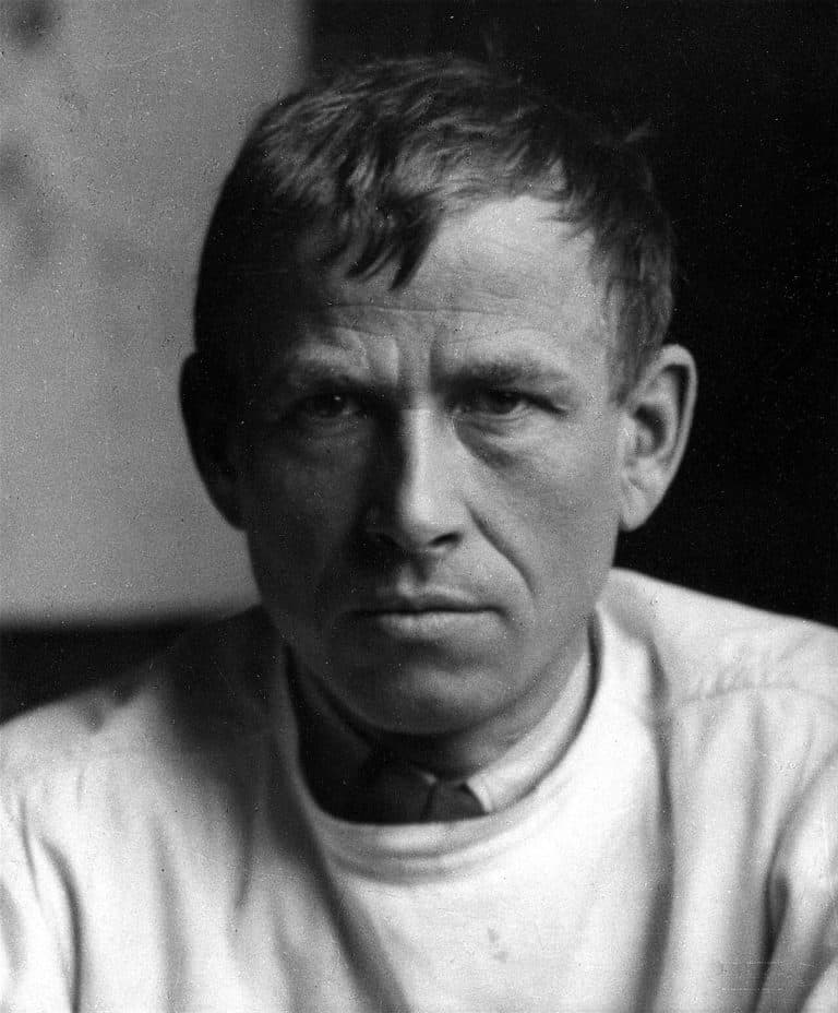 Otto Dix photographed by Hugo Erfurth, Dresden, c. 1929