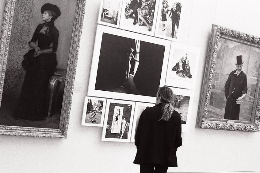 Patrick Demarchelier at his exhibition at the Petit Palais, Paris (2009)