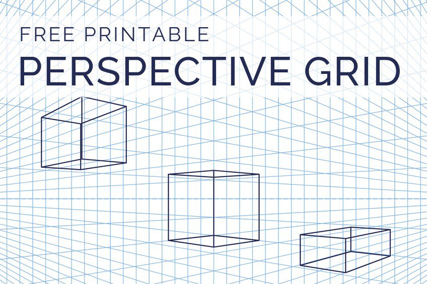 Pinterest Perpective Perspective Grid Generator: Free Printable Grids