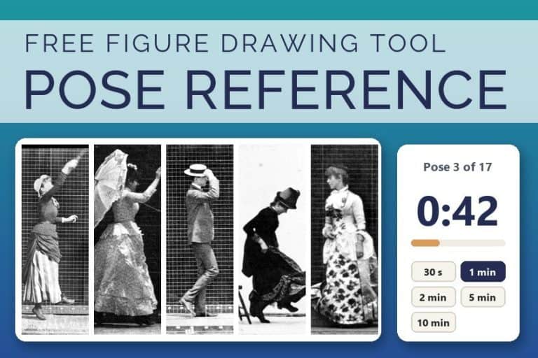 Pose Reference: Free Timed Figure Drawing Practice - free online tool