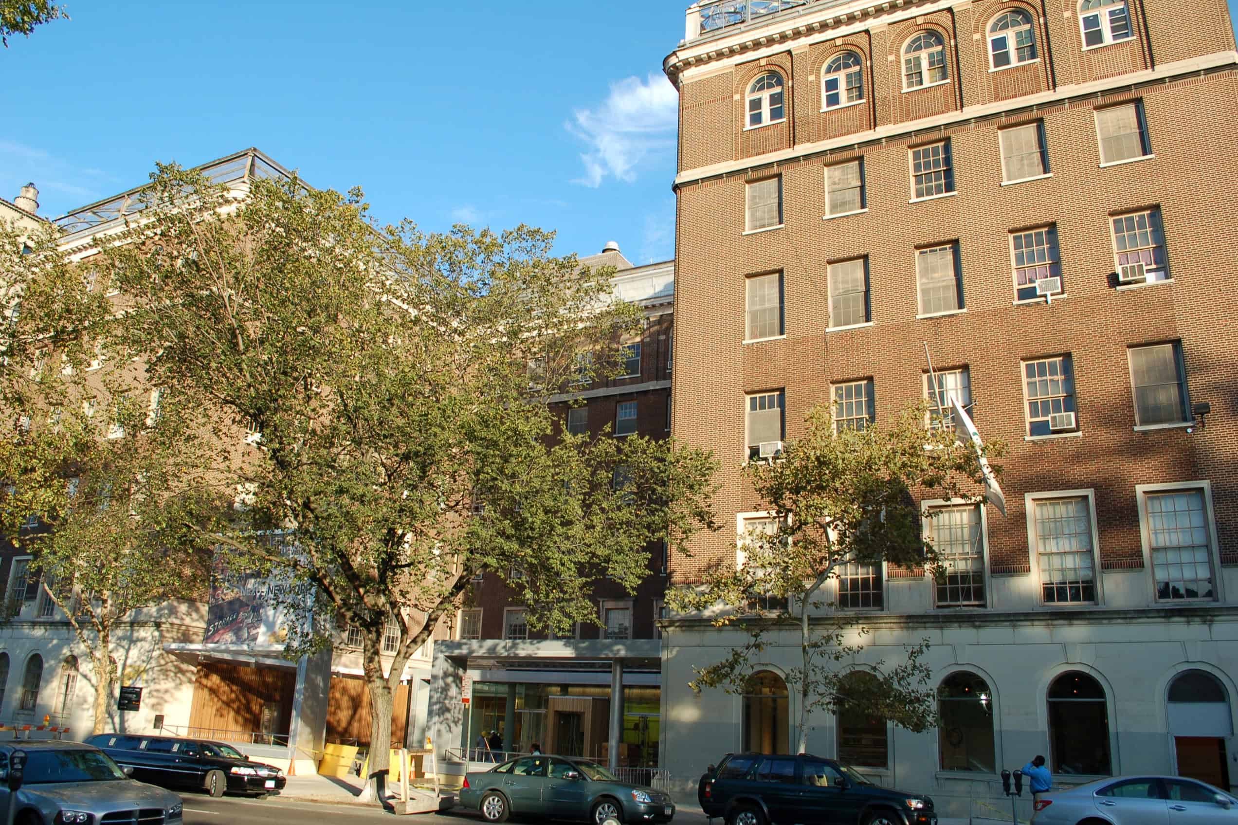 The entrance of El Museo del Barrio on Fifth Avenue in New York City.