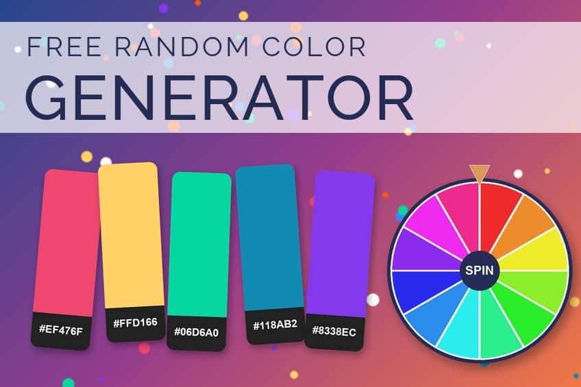 Random Color Generator: Random Colors, Wheel Spinner, Paint Mode - free online tool