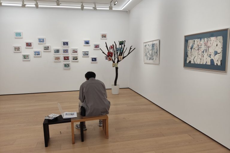 The entrance to Tang Contemporary Art’s Central gallery inside H Queen’s in Hong Kong.