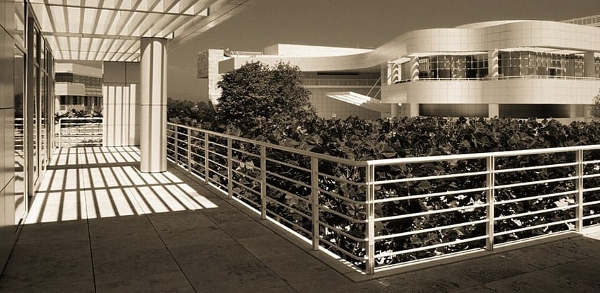 The Getty Center in Los Angeles, designed by Richard Meier