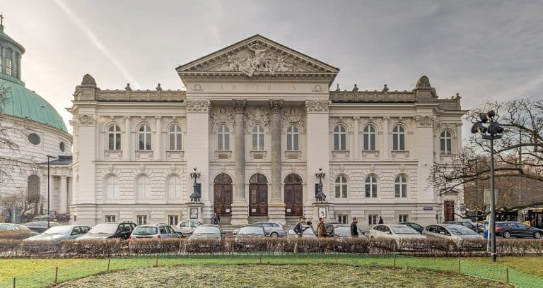 The Zachęta National Gallery of Art in Warsaw
